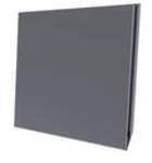 Maico Ventilatoren LB10342.1 Aussenabdeckung Edelstahl (geb&uuml;rstet) 0093.1499