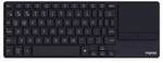 Rapoo E2810M Kabellos, Bluetooth&reg; Tastatur Deutsch, QWERTZ Dunkelgrau 00228291