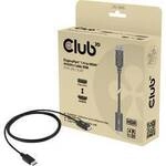 club3D CAC-1083 DisplayPort / HDMI Adapterkabel [1x DisplayPort Stecker - 1x