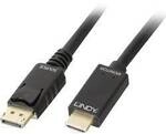 LINDY DisplayPort / HDMI Adapterkabel DisplayPort Stecker, HDMI-A Stecker 3.00 m