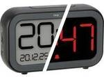 TFA Dostmann 60.2048.01 Quarz Wecker Schwarz, Anthracite Black Alarmzeiten 1