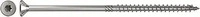 FISCHER 657404, Fischer 657404 Senkkopfschraube 6 mm 140 mm Sechsrund galvanisch