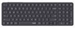 Rapoo E9710M Kabellos, Bluetooth&reg; Tastatur Deutsch, QWERTZ Dunkelgrau 00228031