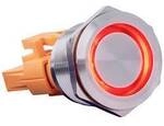 Joy-it Button22C-02 Schalter 240 V 15 A rastend Rot (&Oslash; x L) 24.8 mm x 34.50 mm IP67,
