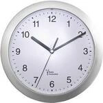 EUROTIME 56787 Funk Wanduhr 25 cm x 38 mm Silber