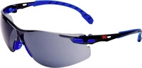 3M S1102SGAF, 3M Solus S1102SGAF Schutzbrille mit Antibeschlag-Schutz Blau, Schwarz