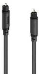 Hama 00202017 Toslink Audio Anschlusskabel [1x Toslink-Stecker (ODT) - 1x