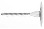 Fischer 44389 DHT S Halteteller mit Schraube 120 mm Nylon 500 St.