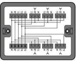 WAGO 899-631/100-000 Verteiler-Box 899 25 A Schwarz 1 St.