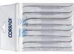 PFERD TOOLS 19505752 Pr&auml;zisions-Riffelfeilen-Set 8-tlg. Typ 575 Schweizer Hieb 0