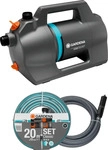GARDENA 09081-20, GARDENA Gartenpumpe 5000 Silent Set Gartenpumpen-Set 5.100 l/h