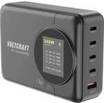 VOLTCRAFT UC-4C1A240W01 USB Ladeger&auml;t 240 W 4x USB-C&reg;, 1x USB-A USB PD 3.0 Schwarz