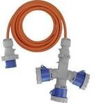 Brennenstuhl 1167670205 Strom Camping-CEE-Verl&auml;ngerungskabel Grau, Blau, Orange 2 m
