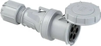 PC ELECTRIC 235-1, PC Electric Power Twist 235-1 CEE Kupplung 63 A 5polig 1 St. Grau