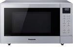 Panasonic NN-CT57RMEPG Mikrowelle Silber 1000 W Grillfunktion, digitaler Timer,