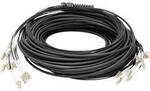 Digitus DK-2433CU050BK-BBB Glasfaser LWL Anschlusskabel 50 m Schwarz [12x