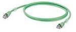 Weidm&uuml;ller 1166000015 RJ45 Patchkabel CAT 5 SF/UTP 1.50 m Gr&uuml;n Flammwidrig,...
