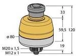 Turck SSA-EB1P-22ECQ8 Not-Aus-Taster IP65 1 St. 3025302