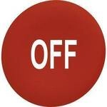 Schneider Electric ZBAF435 ZBAF435 Tastkappe OFF Rot 10 St.