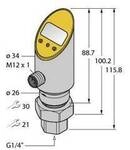 Turck Druckschalter 1 St. PS01VR-501-LI2UPN8X-H1141 -1 bar bis 0 bar 6832220