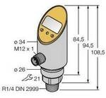 Turck Druckschalter 1 St. PS01VR-310-LI2UPN8X-H1141 -1 bar bis 0 bar 6833504