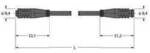 Turck 6627155 Sensor-/Aktor-Steckverbinder, konfektioniert 5 m Polzahl Sensoren: 3 1