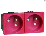 PEHA BY HONEYWELL 407441, PEHA by Honeywell Einsatz Steckdose Rot 407441 1 St.