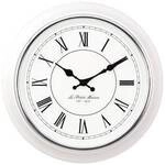 Mebus 19233 Quarz Wanduhr 40 cm x 40 cm x 5 cm x 50 mm Wei&szlig;