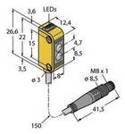 Turck Reflexions-Lichtschranke Q12AB6LPQ 3072129 1 St.