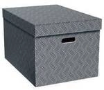 Leitz Aufbewahrungsbox VON Grau 46 l (B x H x T) 355 x 305 x 510 mm 3 St....