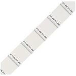 WAGO 211-856 Etikett f&uuml;r Thermotransferbedruckung 22 x 15 mm Farbe
