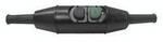 Bachmann 919.018 Personenschutz-Zwischenstecker PRCD-K 230 V Schwarz IP55