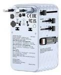 VERBATIM 30187, Verbatim 30187 Reiseadapter Charge 'n' Travel Blau