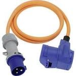 Brennenstuhl 1132920325 Strom Camping-Adapterkabel Blau, Schwarz, Orange, Grau 1.5 m