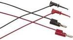 Fluke TL960 Messleitungs-Set Abgreifklemmen Bananenstecker 4 mm 0.90 m Rot,...