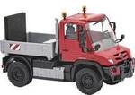 Busch 50937 H0 LKW Modell Mercedes Benz Unimog U430, Schwertransportbegleitung