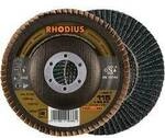 Rhodius 205497 LGZ F F&auml;cherschleifscheibe Edelstahl, Stahl 10 St.