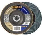Rhodius 211425 LSZ FB F&auml;cherschleifscheibe Edelstahl, Stahl 10 St.