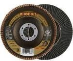 Rhodius 205499 LGZ F F&auml;cherschleifscheibe Edelstahl, Stahl 10 St.