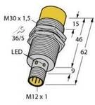 Turck Induktiver Sensor nicht b&uuml;ndig NAMUR NI15-M30-Y1X-H1141 40203