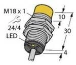 Turck Induktiver Sensor nicht b&uuml;ndig NAMUR NI10-G18-Y1X 40151