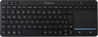 RENKFORCE RF-6904036, Renkforce RF-WLTKB-300 Kabellos Tastatur Deutsch, QWERTZ