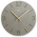 hama 00185881 Wanduhr Kreta, Quarzuhr, analog, MDF, eingravierte Ziffern, &Oslash; 30 cm,