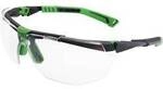 Univet 5X1 5X1-03-00 Schutzbrille mit Antibeschlag-Schutz, inkl. UV-Schutz Schwarz,