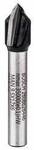 V-Nutfr&auml;ser 6 mm, D1 9,5 mm, L 12,35 mm, G 45 mm, 90&deg; Bosch Accessories 2608628446