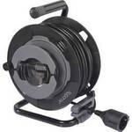 Sygonix SY-6618486 Kabeltrommel 30 m Schwarz Schutzkontakt-Stecker
