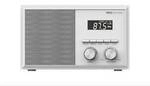 Silva Schneider Mono 1976 BT Tischradio FM Wei&szlig; 212008