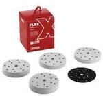 Flex D150 ST-Set VE5 534770 Schleifpapier K&ouml;rnung (num) 60, 80, 120, 150 (&Oslash;)...