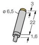 Turck Induktiver Sensor nicht b&uuml;ndig NAMUR NI3-EH6,5K-Y1 1004700