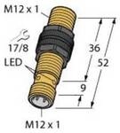 Turck Induktiver Sensor b&uuml;ndig NPN, Schlie&szlig;er BI3U-S12-AN6X-H1141 1634620